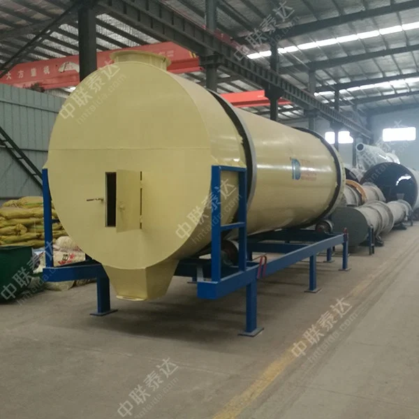 10MT/H Energy Saving TDLT Triple Pass Drum Dryer For Drying Silica Sand Quartz Mineral Feldspar Powder
