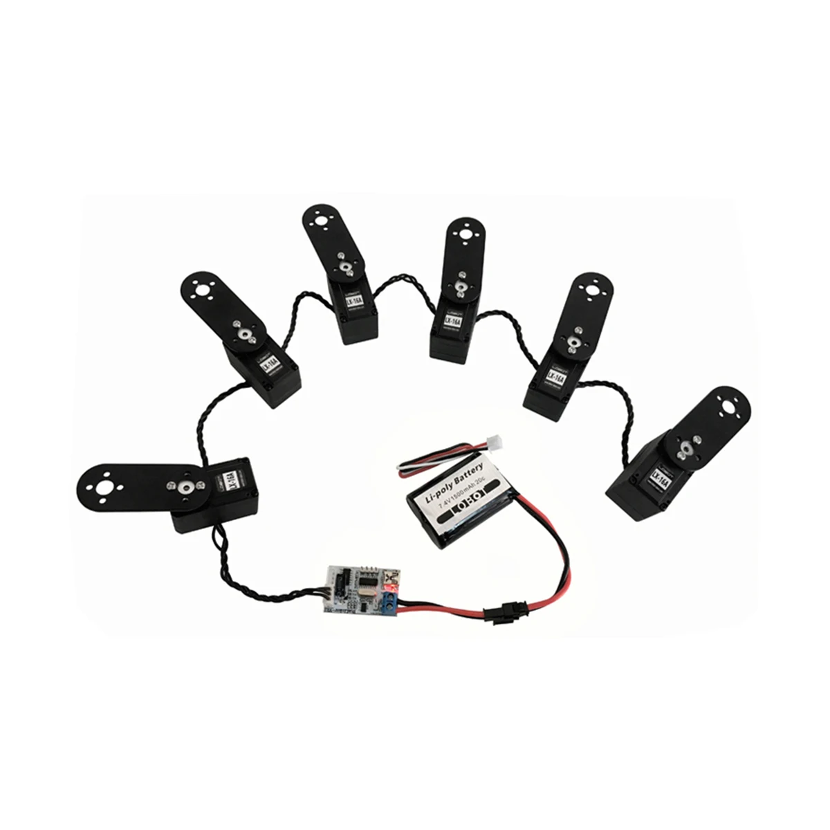 Hiwonder LX-16A полный металлическими шестернями и высоким крутящим серийный автобус Servo в режиме реального времени поддерживает функцию обратной связи для RC робот цены по прейскуранту завода-изготовителя