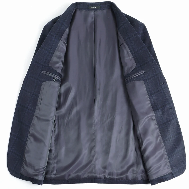 Office Wear Customized Logo and Brand  Men Suits Slim Fit Suit Black Wedding Suit Blazer Jacket