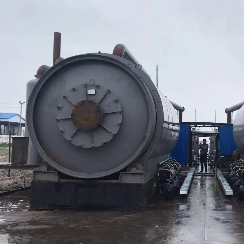 
Pyrolysis Plant Recycling Machine Waste Plastic To Diesel Oil Fuel Oil 