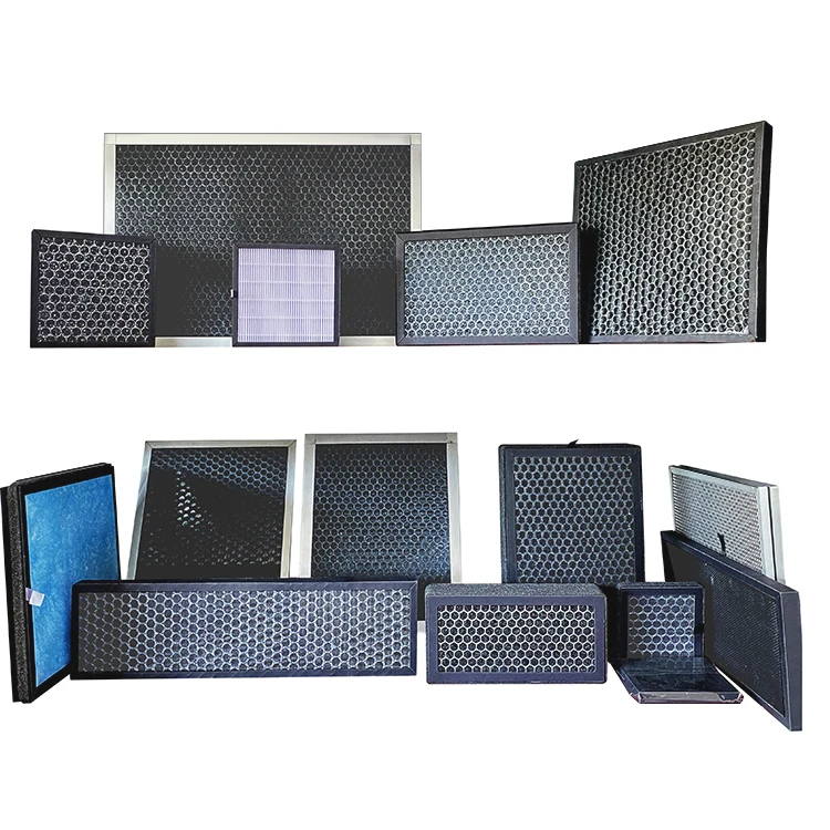 Customize HEPA and Carbon Combined Air Filter HEPA Carbon Combined Filter Composite HEPA Carbon Filter for Air Purifier