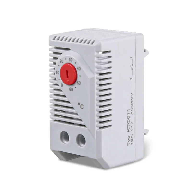 0~60 degree adjustable small compact thermostat KTO011 KTS011 for cabinet cool and heater