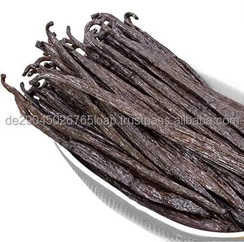 PREMIUM MADAGASCAR VANILLA BEANS BLACK BOURBON ORGANIC GOURMET EXTRA, FOOD GRADE  14~20 CM  FROM MADAGASCAR