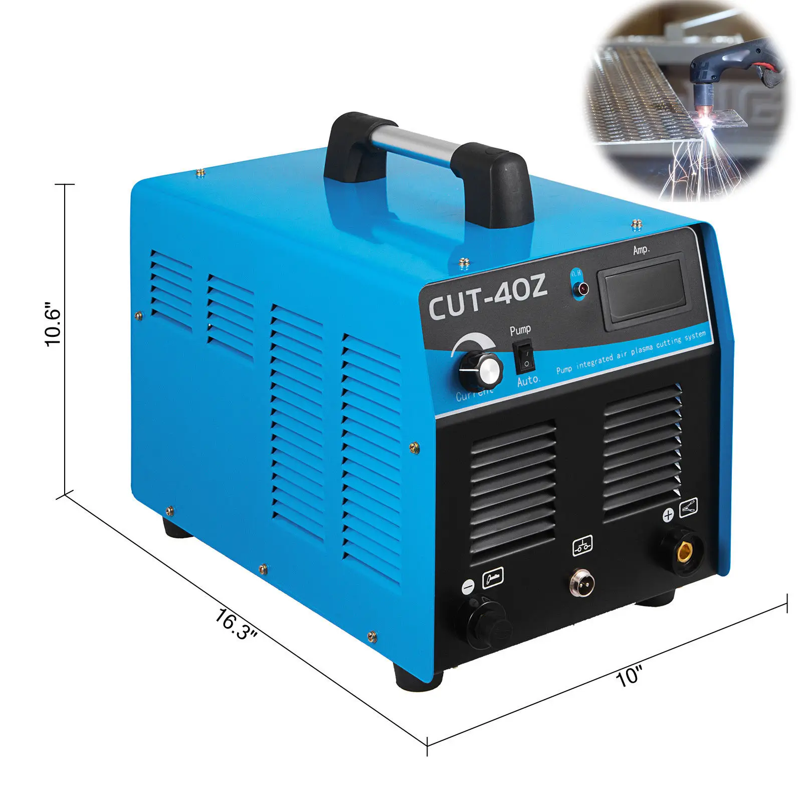 Производительность CUT-40Z 40 ампер воздушный плазменный резак с встроенным воздушным компрессором широкого применения