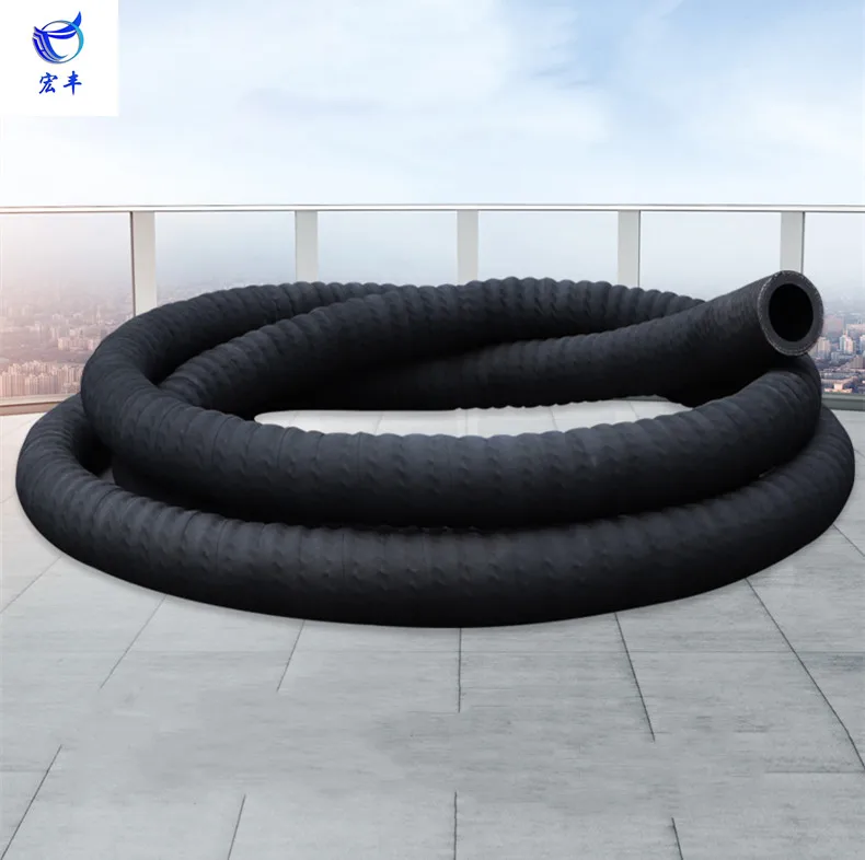 Rubber Hose Manufacturer Supply Heat Oil Resistant Black Rubber Tube Hose