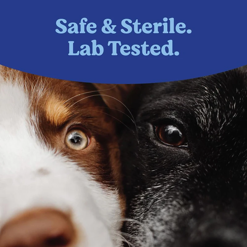 Custom Multi-Purpose Sterile Eye Cleaner and Rinse Tear Stain Reducer| for Allergies Debris Mucus Irritation and Weepy Eyes