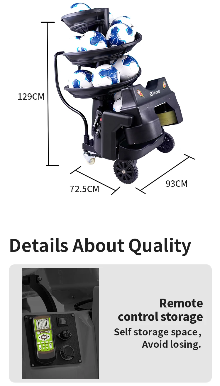 Most updated soccer ball shooting machine football throwing machine F2101