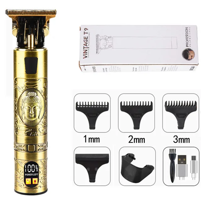 Китайский стиль мужская перезаряжаемая аккумуляторная электромашинка для стрижки волос, для стрижки волос бритва нос триммер для стрижки волос
