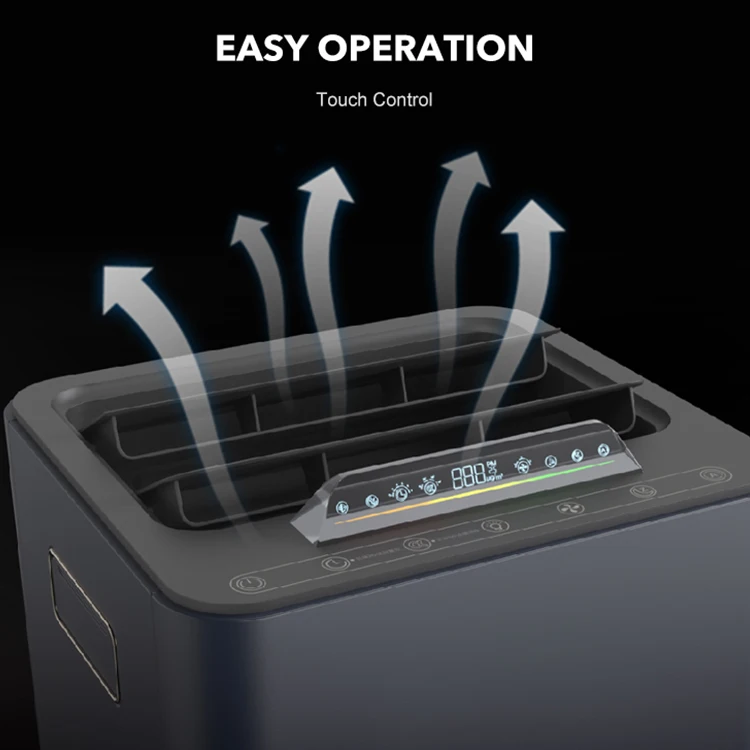 Classic Design Five In One Hepa Filter Multi Functional Living Room Hotel Office Desktop Air Purifier