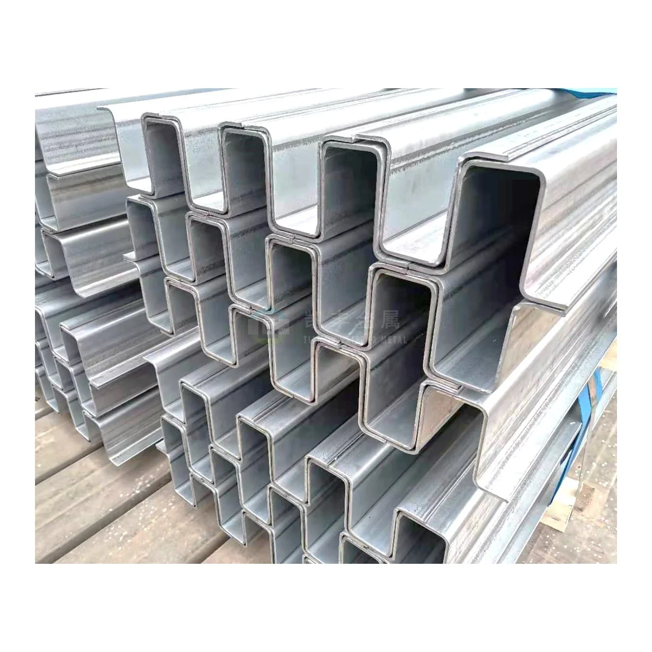 Factory Price Galvanized Hat Steel Channel For Greenhouse