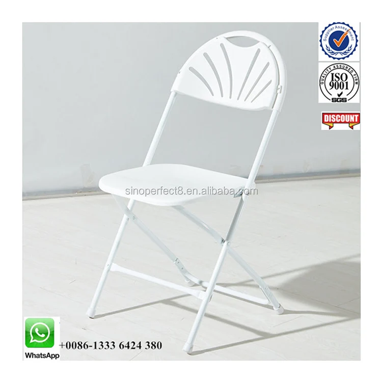 Outdoor Wholesale Hdpe Top White Wedding Banquet Foldable Plastic Resin Folding Chairs For Events
