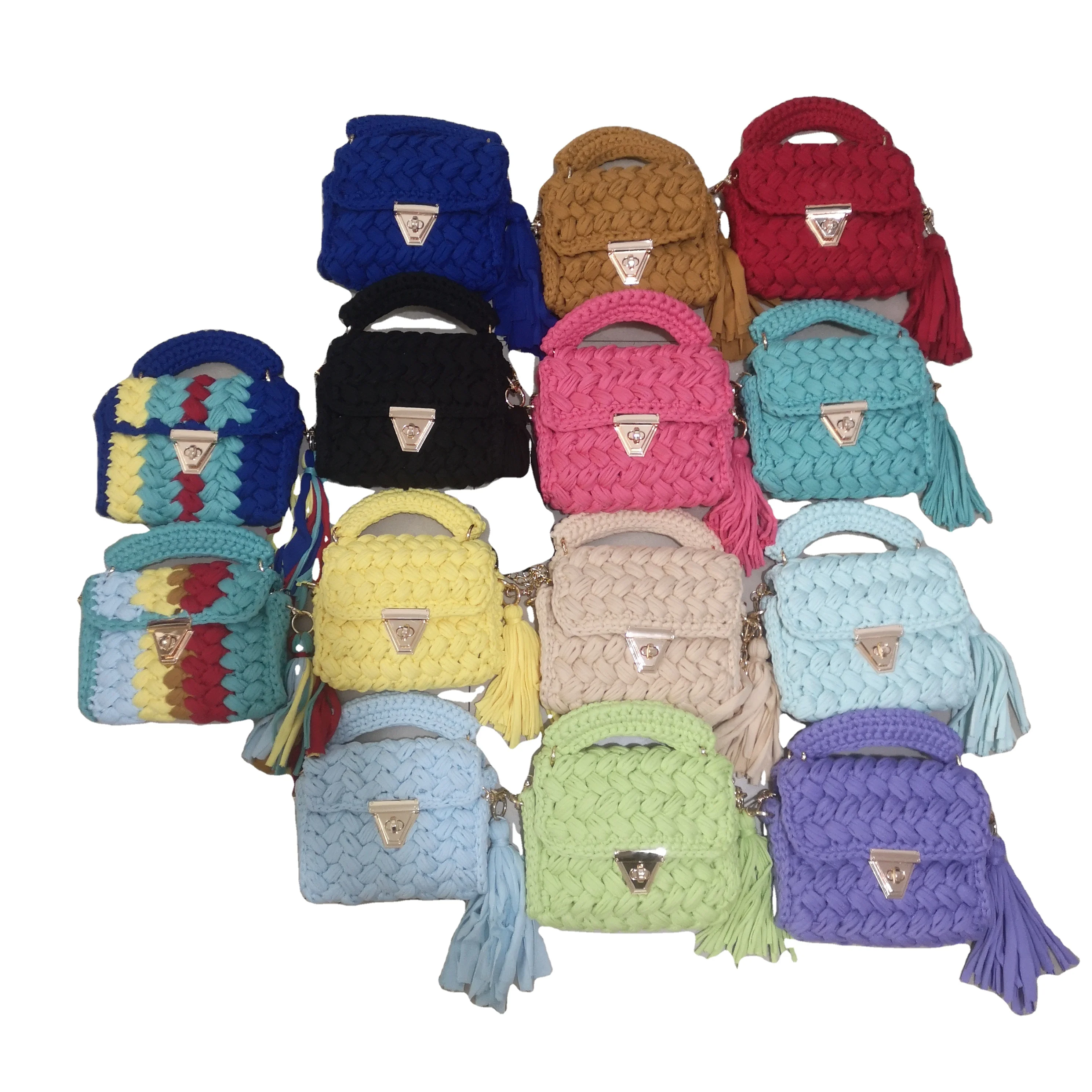 Evening Clutch Bag for Women, Handmade Crochet Wedding Party Purse, Small Flap Formal Crossbody Handbag Evening Clutch