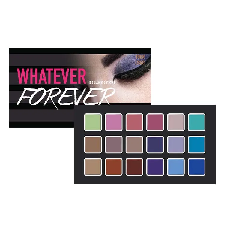 Wholesale Multi-Color Plastic Eye Shadow Palette Rich Pigment Clear Maquillaje for Women DIY Customizable Design