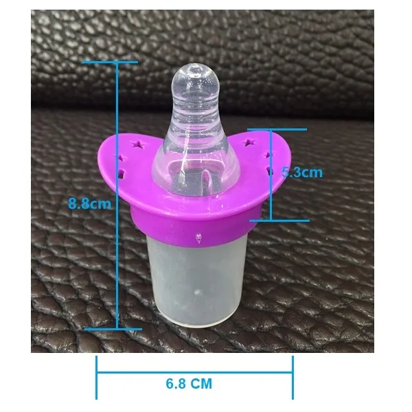wholesale BPA free infant pacifier liquid feeder portable baby medicine dispenser
