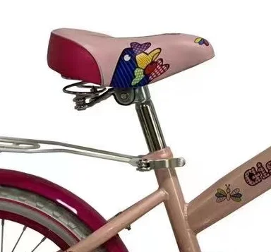 Cheap New design children bicycle supplier 16inch girl style ride on toy with rear carrier of child bike