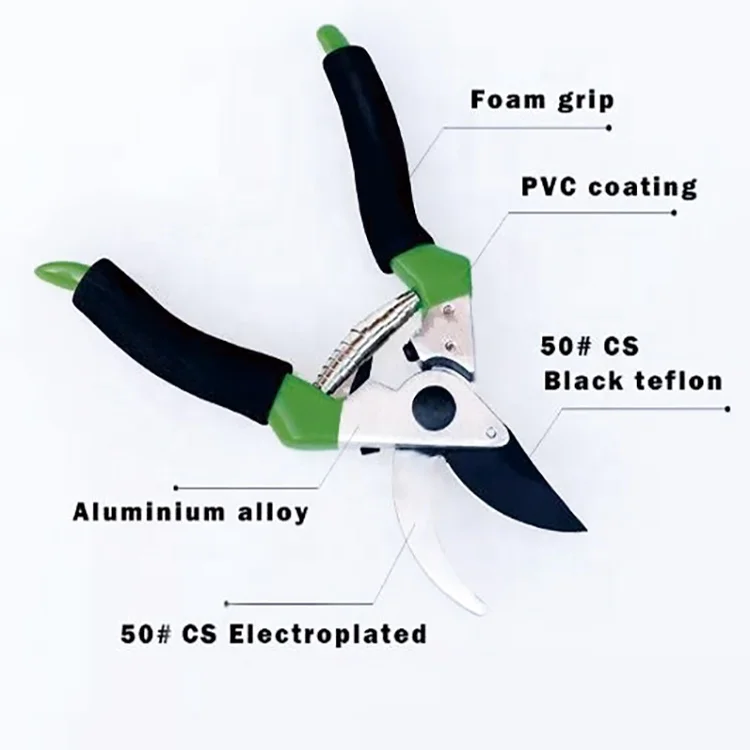 Профессиональный трещотка для живой изгороди, Нескользящий Захват, ручной садовый ручной секатор для дерева, ножницы для винограда