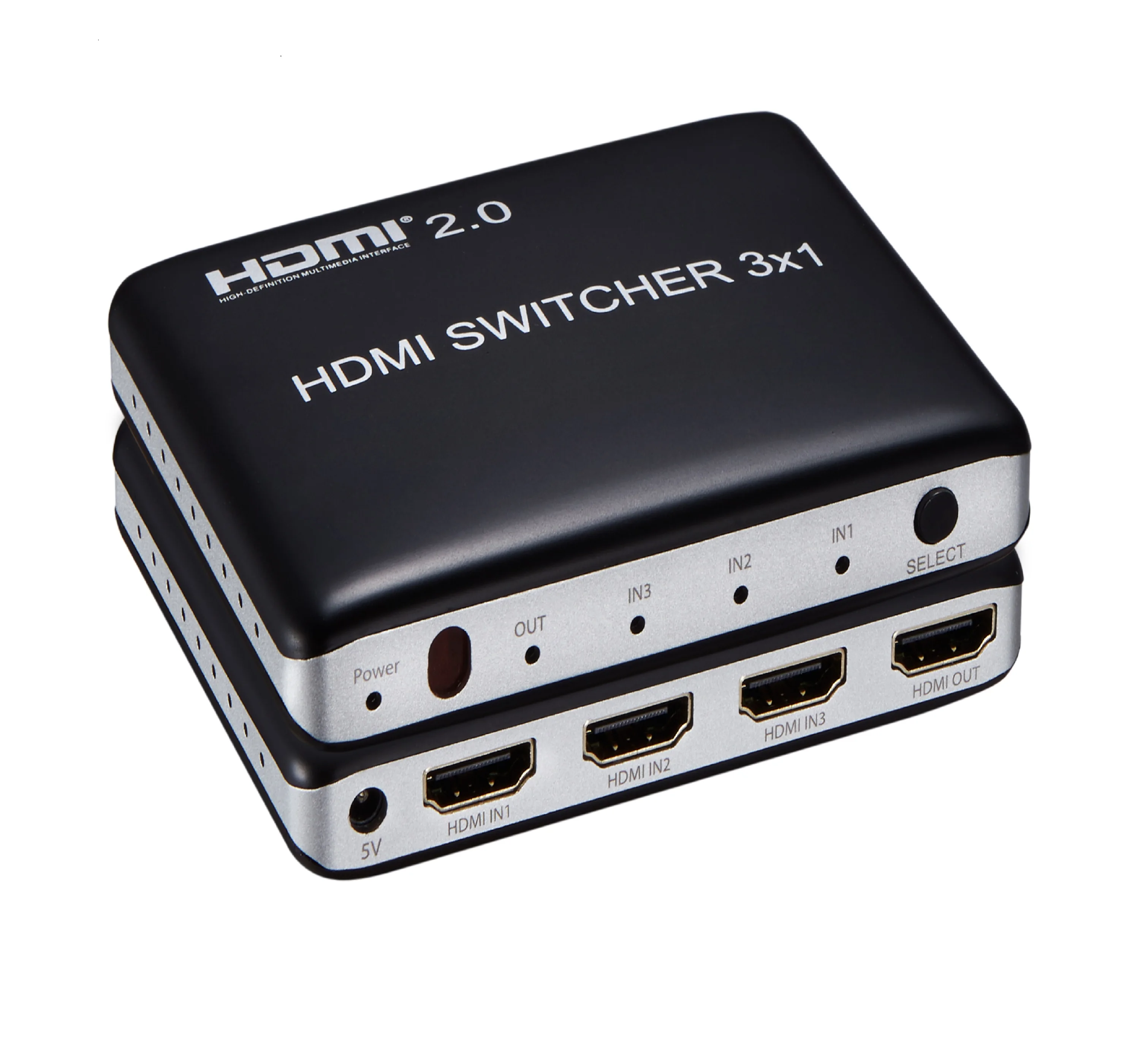 3 порта HDMI переключатель 3x1 автоматический переключатель 3-в-1 выход HDMI переключатель кабель преобразователя