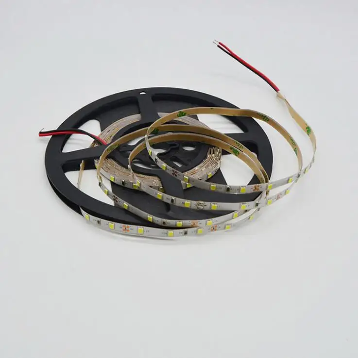 Сверхъяркая Водонепроницаемая мягкая Светодиодная лента 2835 5 мм 8 10 12 В 24
