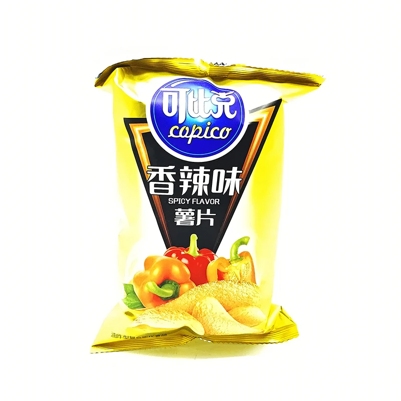 Оптовые пакеты для мгновенных пищевых продуктов с фруктовыми ароматами, картофельные чипсы