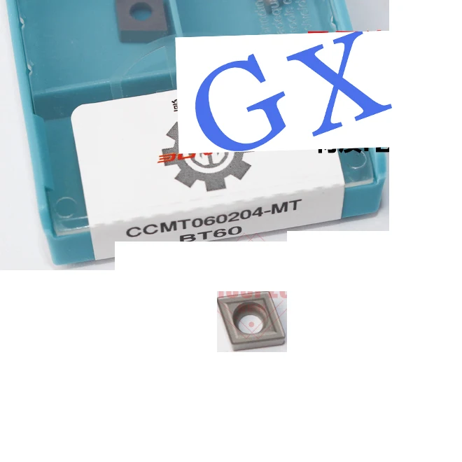 Внутреннее вращающееся лезвие из твердого сплава CCMT060204 заготовки с хорошей рабочей поверхностью