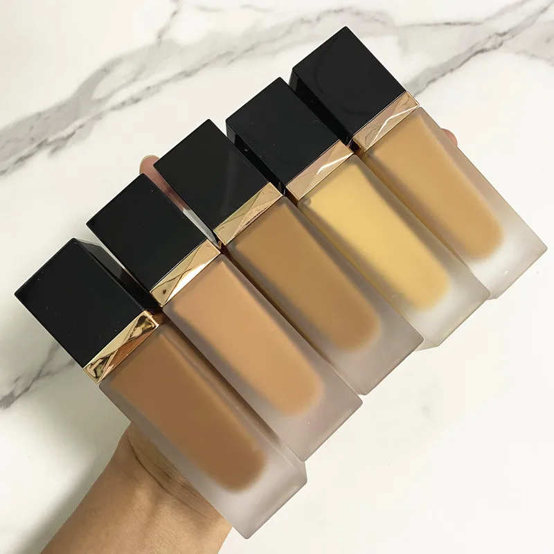 High Pigment Cosmetics Long Lasting Waterproof Natural Concealer Face Makeup 25 Colors Private Label Matte Liquid Foundation