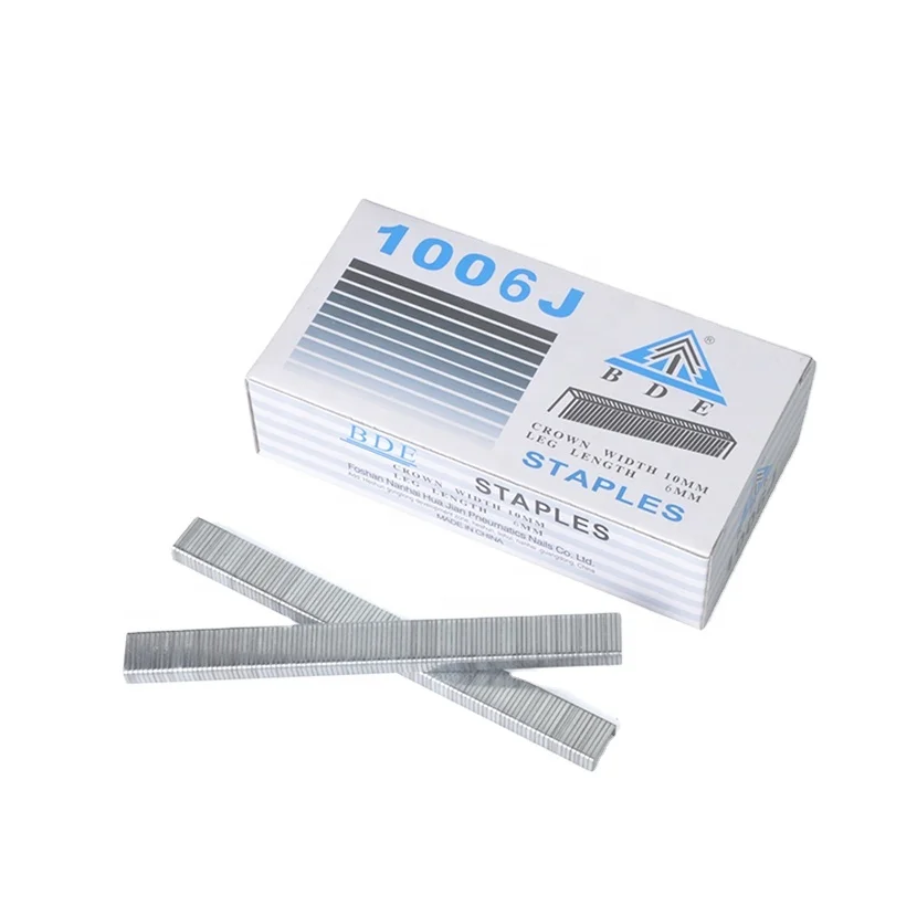 TS-D25 830 Hight quality U-Type furniture photo frame 1006J staples Air nails for sofa