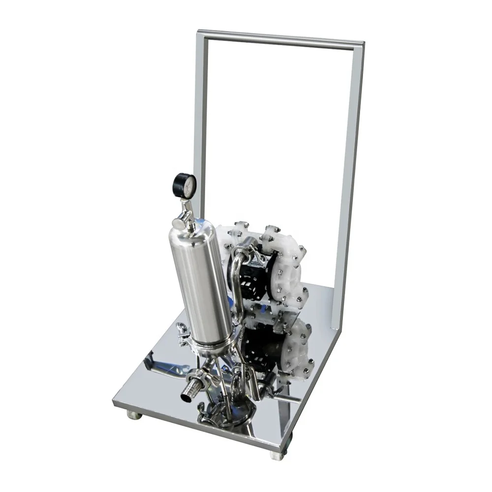 Pneumatic Diaphragm Pump Perfume Filter Pump Air Operated Diaphragm Pump for Filling Packing Line