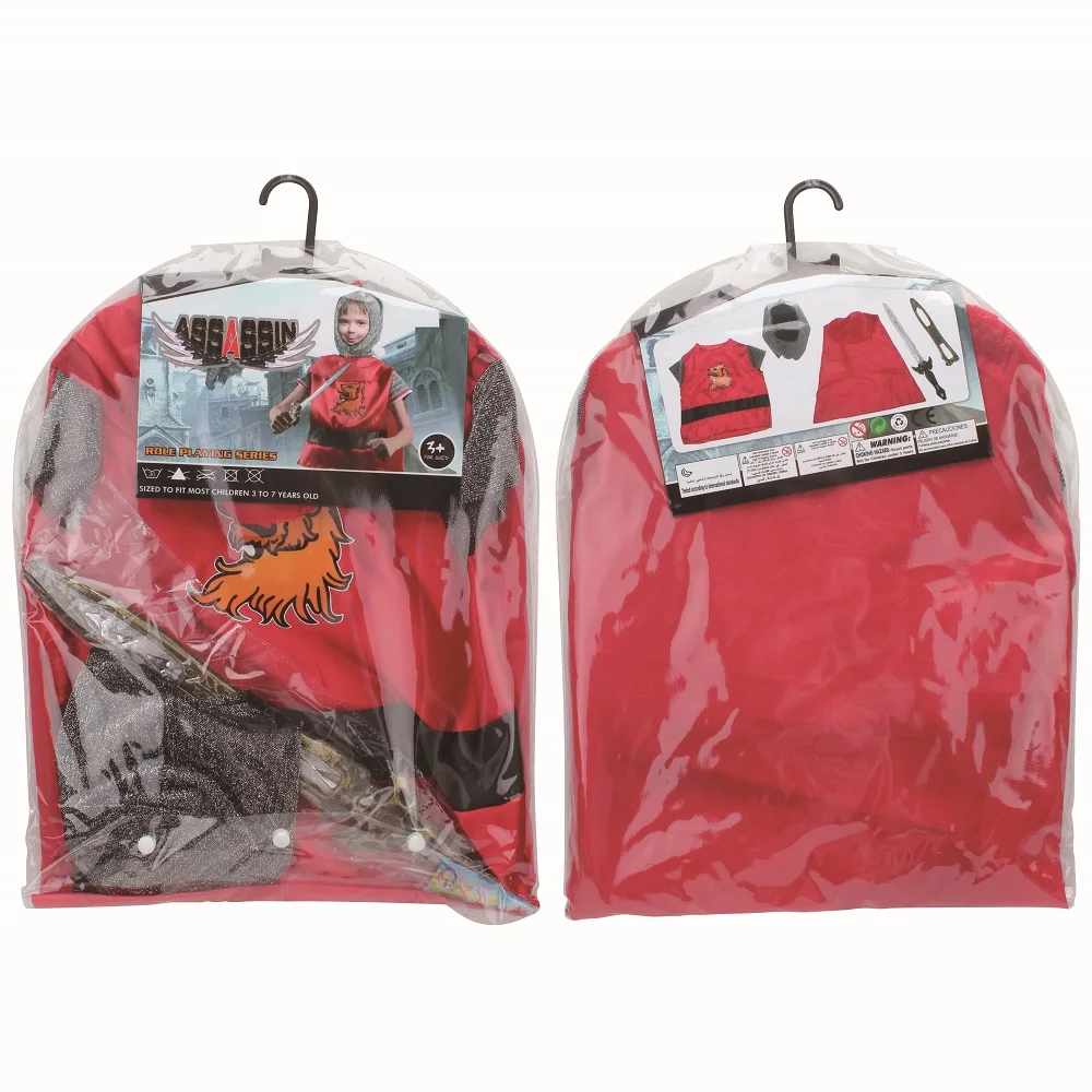 Wholesale Boys Halloween Party Assassin Cosplay Costume Children Dress up game costume toy set