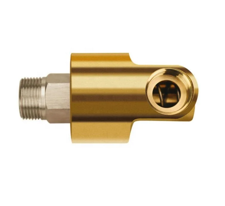 1'' HD25 Left-handed Thread One Way Rotary Joint High Temperature Oil Water 1 Inch Brass Cooling Swivel Rotating