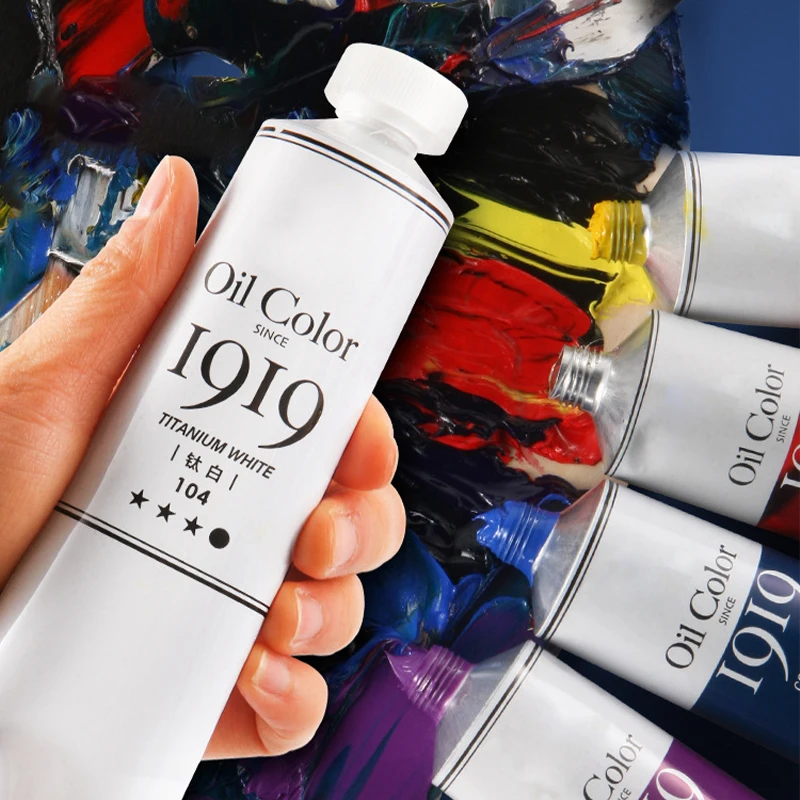 Custom Acrylic Oil Paint Pen Empty Packaging Pigment Watercolors Water Color Painted Aluminum Squeeze Metal Tube 20 100 Ml 200Ml
