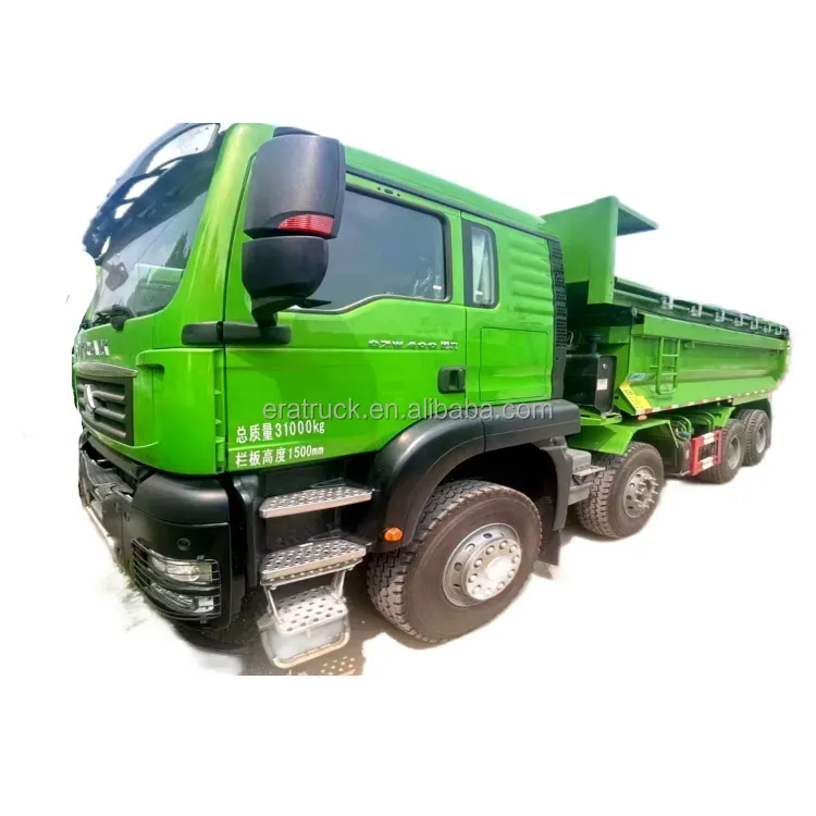 Грузовик-самосвал Sinotruk 30 тонн дизельный двигатель 8x4 Mini SITRAK G7W самосвал для продажи