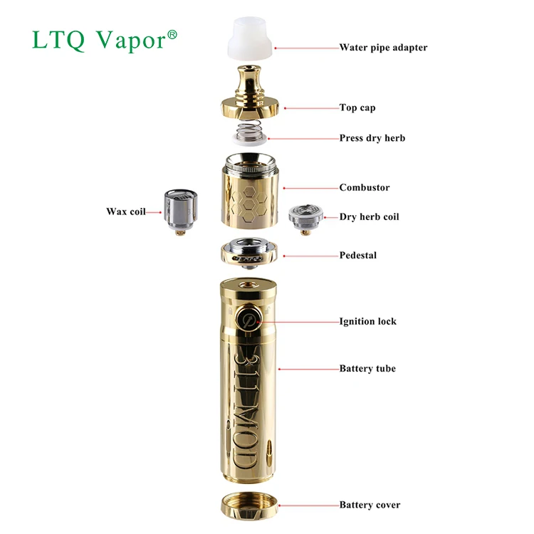 
Dry Herb Vape Pens Tops Built outside battery With Low Prices 