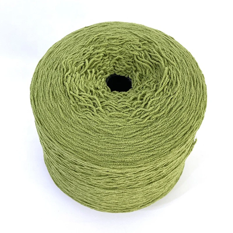 ZENGLONG textile wholesale colorful 100% polyester machine yarns fancy crochet 1/4.5Nm matte chenille yarn for DIY knitting