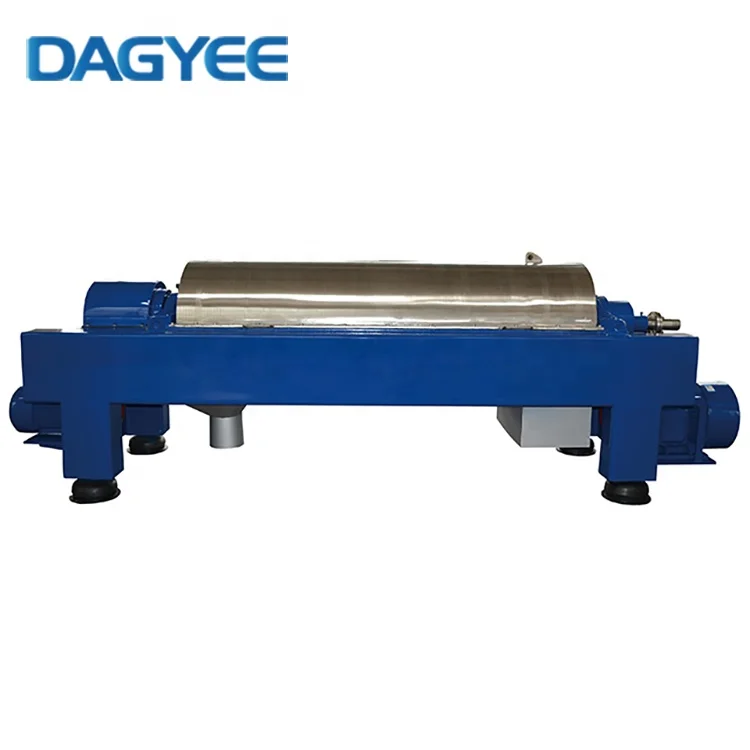 Continuous Full Hydraulic Horizontal Spiral Solid Bowl Decanter Centrifuge Wastewater