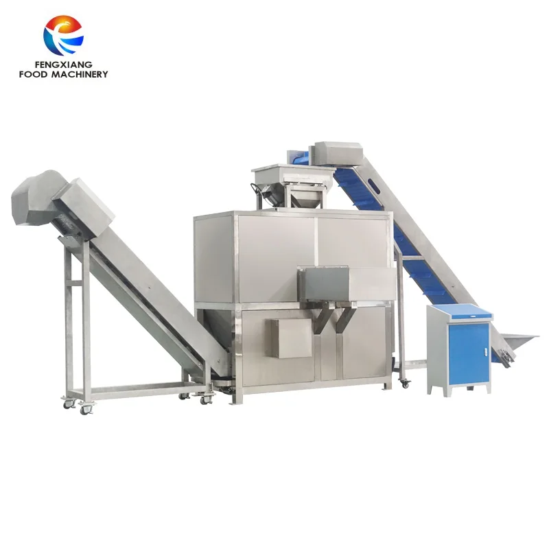 Automatic Onion Potato Taro, Mango,Peach, Grape Steam Peeler Machine Plant Process Line Machine