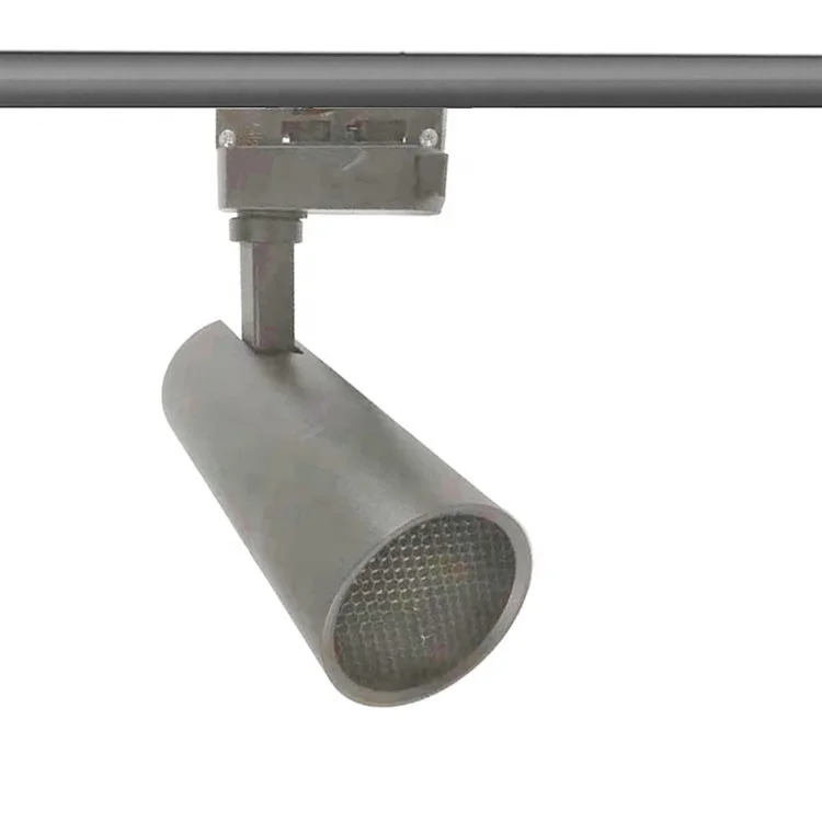 Aluminium Black and White 360 Degree Rotatable 1 Phase GU10 Track Spot Light