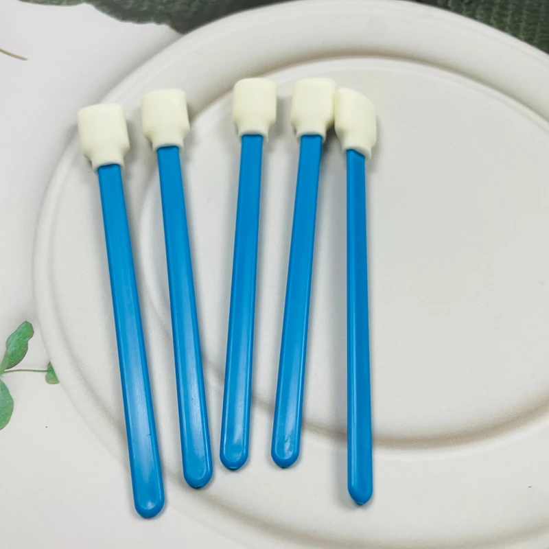 50 PCS Cleanroom Foam Swab Square Head Printhead Car Slot Clean Swab