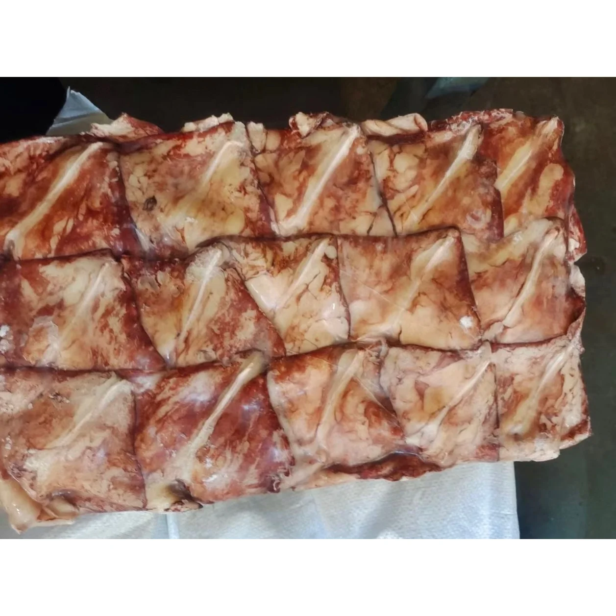 Good Price 300-500g Frozen Giant Peru Squid Wing/Ear