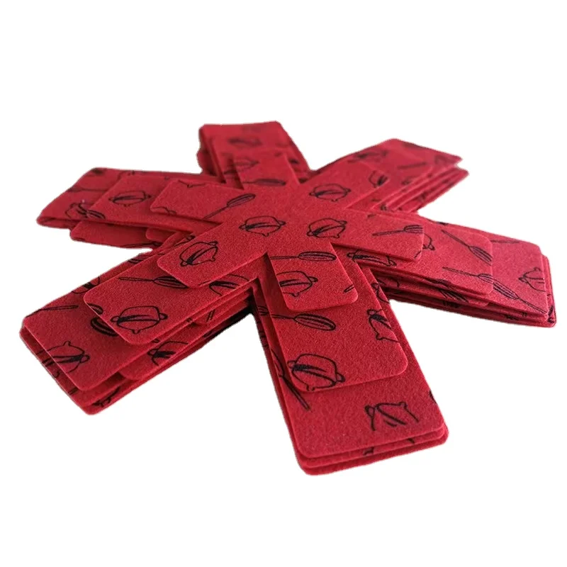 New Designs Kitchen potholder Felt Heating Pad Cover Pan Protector Coaster