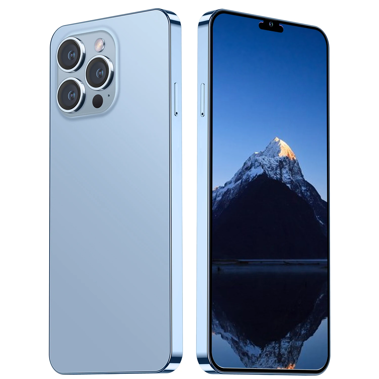 New Global i 14 pro max cell phone 7.3 inch Big Screen 5G smartphone 16GB + 512GB dual SIM Android mobile i phone I14 PRO MAX