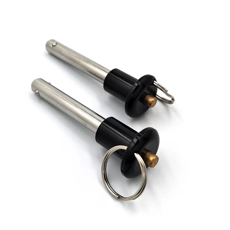Quality Assurance Stainless Steel Self Locking Hood Pins Quick Release Weight Line Array Ball Lock Manufacturing Punch Pin