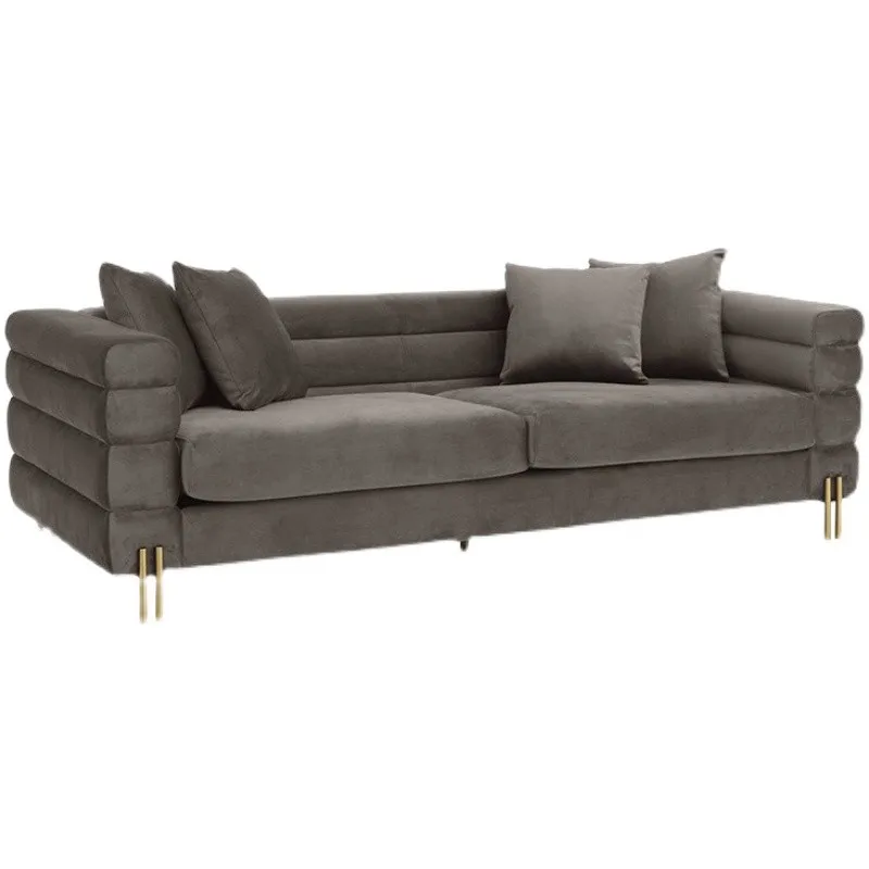 Wholesale new model sofa contemporary furniture chesterfield classic three seater sofa black and gold sofa