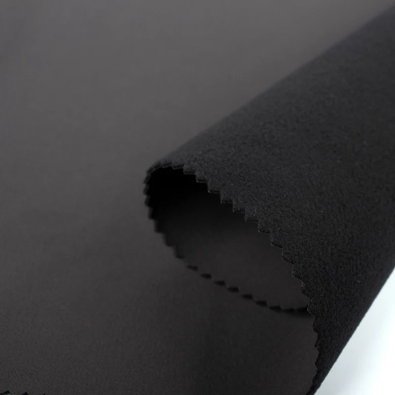  Окрашенная термополиуретановая пленка из флиса водонепроницаемая ветрозащитная нейлоновая ткань для мягкой оболочки куртки брюки