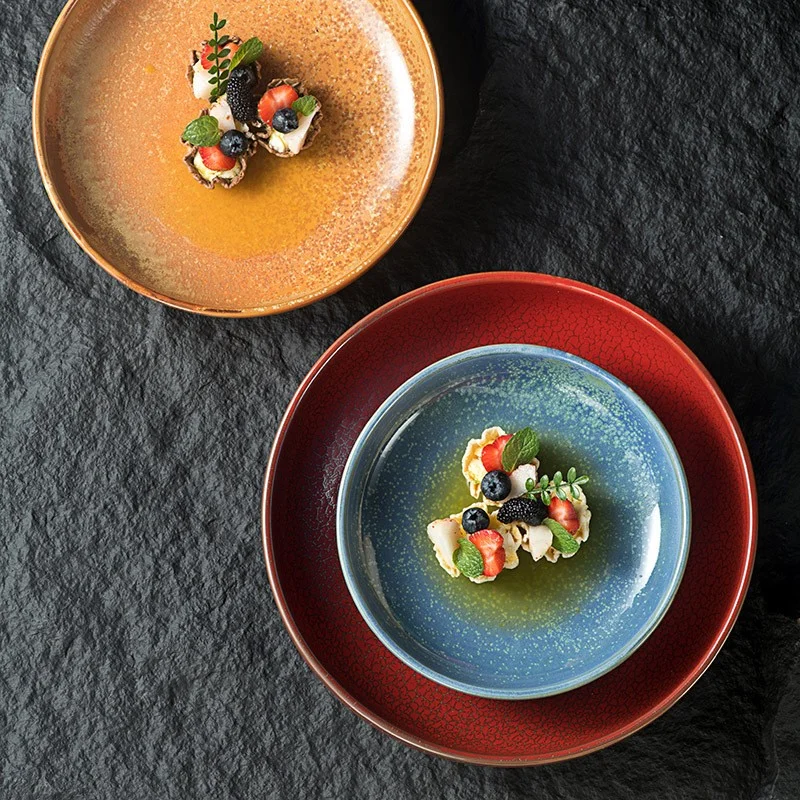 Dinner Dish Mexican crockery kitchen & tabletop vajilla de ceramic piatti teller platos para restaurant Pasta dishes & plates