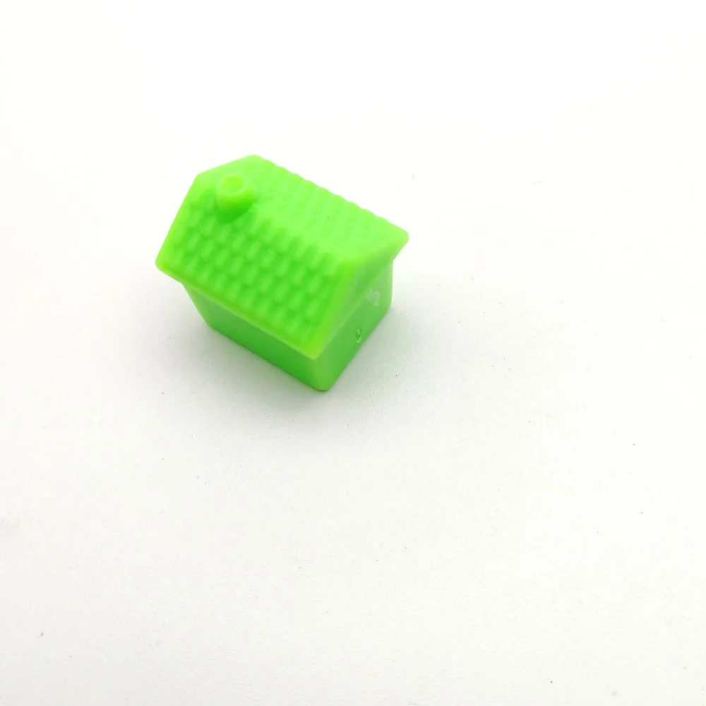 Plastic Toy Building Cubby House Custom Board Game Accessories Tokens Playing Pieces