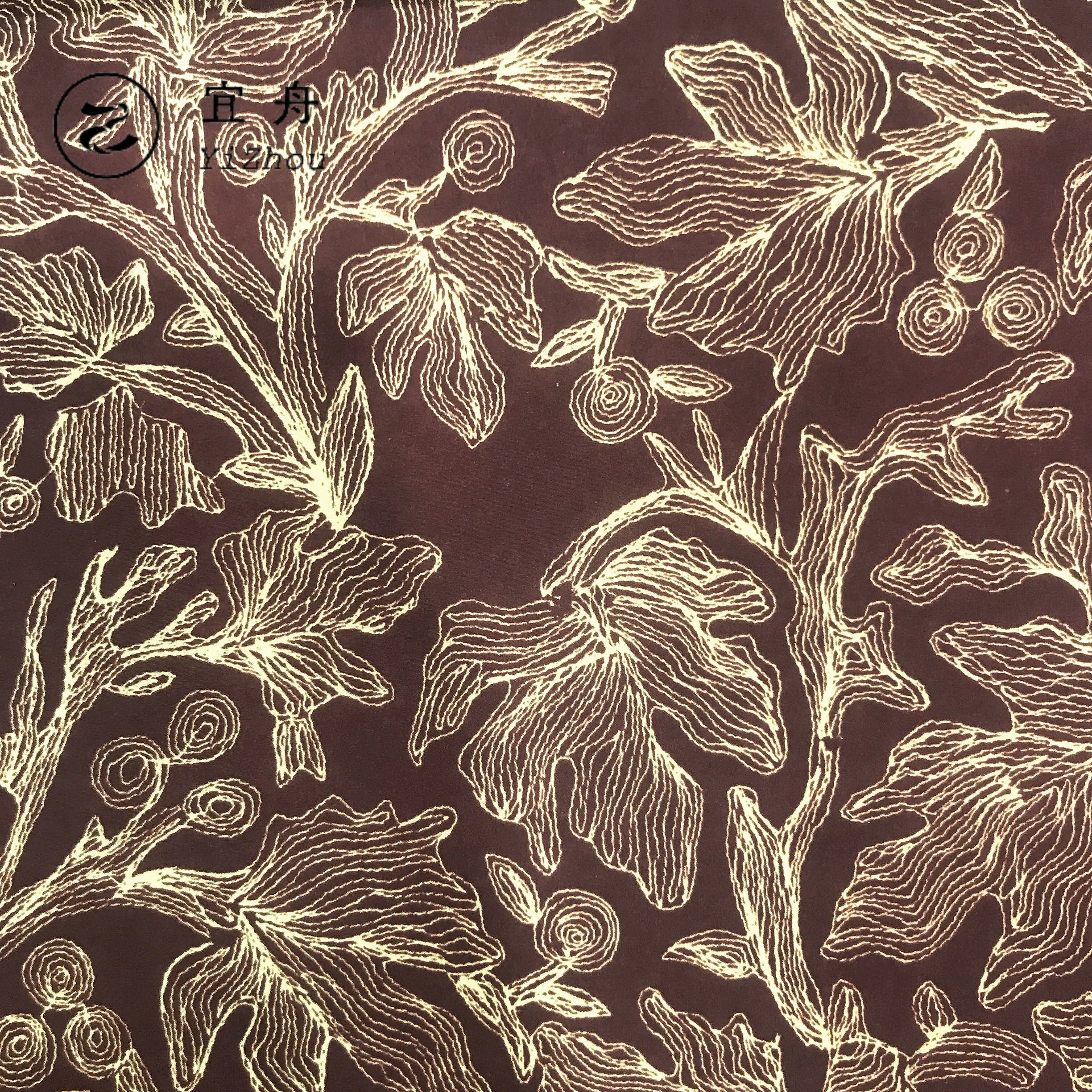 High density taffeta polyester floral printed fabric digital printing lining fabric for down coat jacket