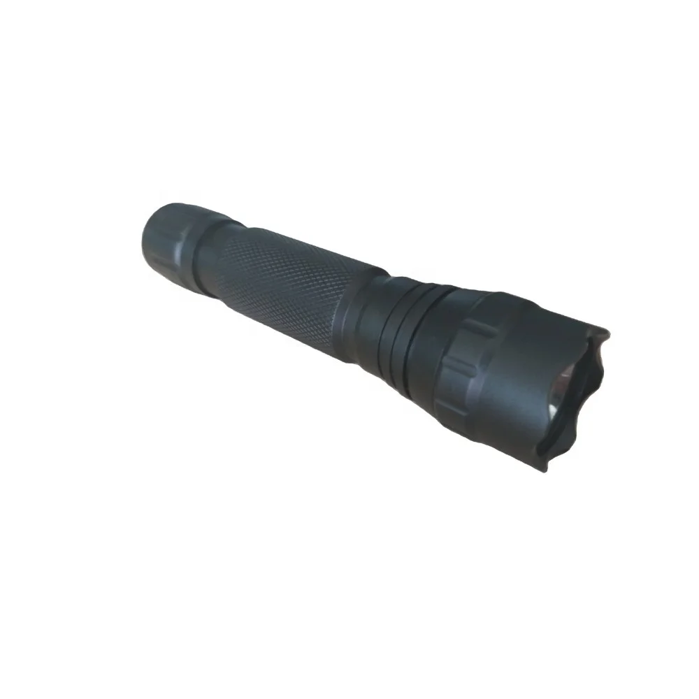 Waterproof Bright Small LED Flash Light Rechargeable Portable Zoom Tactical Illuminator Kit for Observation Search AL12