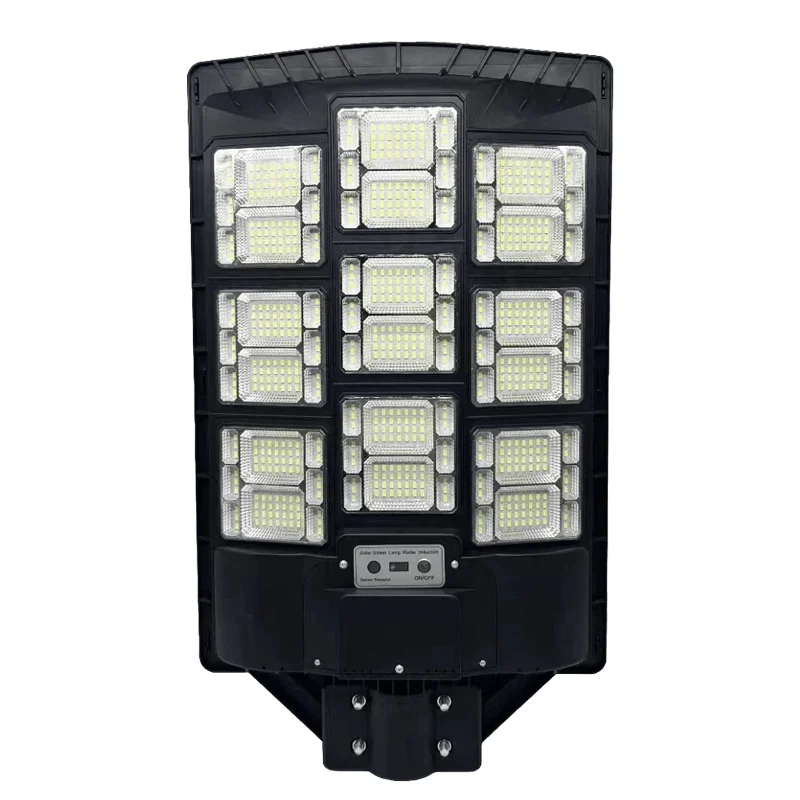 Высокомощный корпус ABS SMD водонепроницаемый IP65 100 Вт 150 200 300 400 управление светом уличный светодиодный светильник на солнечной батарее