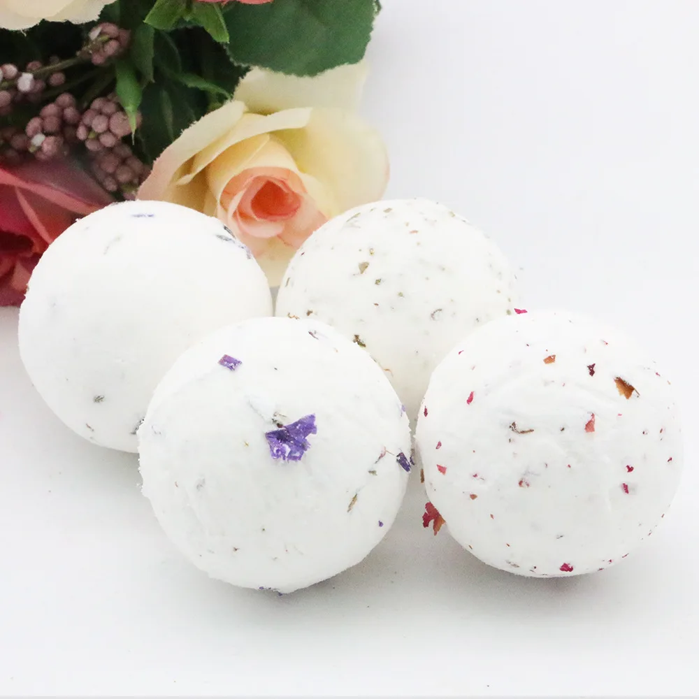 Natural Skin Care Bath Moisturizing Bubble Salt Exfoliating Bath Bombs Ball Essential Bath Supplies