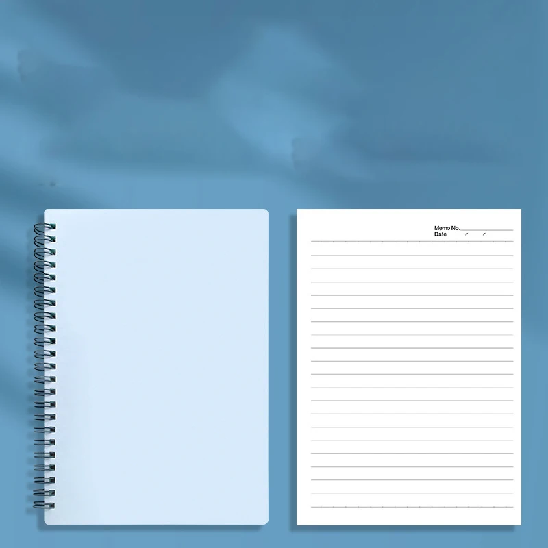 JX69 A5 Hardcover Academy Horizontal Spiral Notebook Custom Notebook Suitable For Learning Daily Notes For Work And Travel